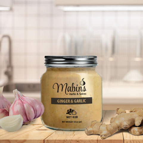 Mabin's Ginger and Garlic Wet Rub