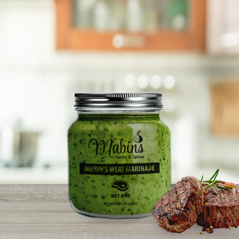 Mabin's Meat Marinade Wet Rub